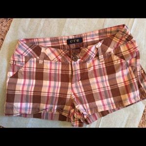 Cute Plaid Summer Shorts